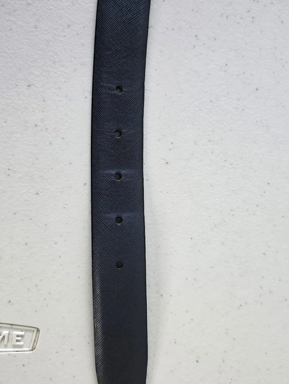 Penguin Full‎ Grain Cowhide Leather Belt Size 40 Blue Casual Preppy Office